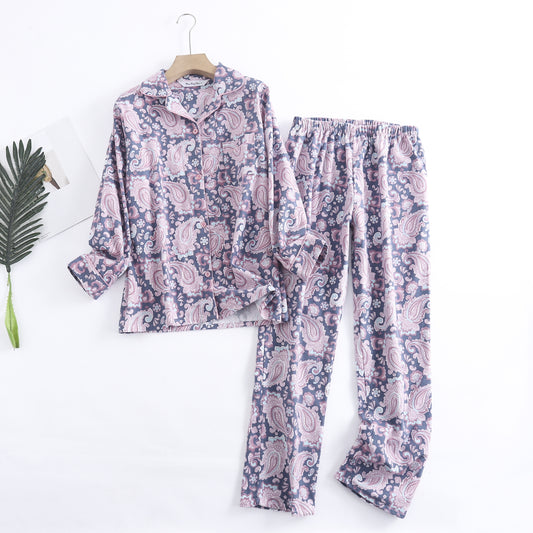 Patterned Cotton Pyjama Suit