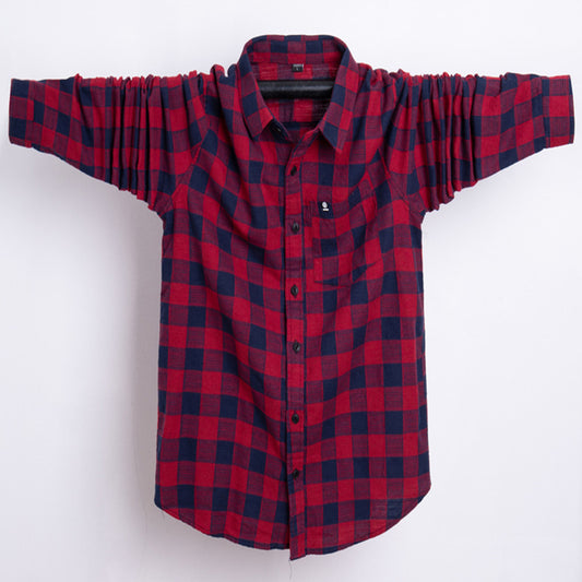 Men's Loose-Fit Oversized Downtime Cotton Shirt