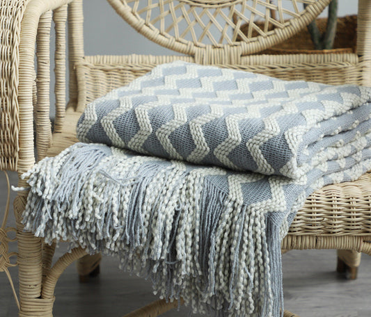 Nordic Knitted Decorative Sofa Blanket