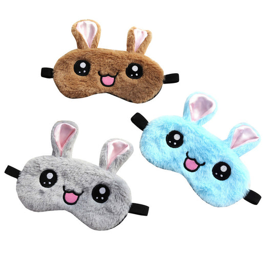 Plush Bunny Eye Mask