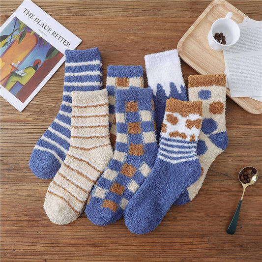 Wool-Feel Soft House Socks