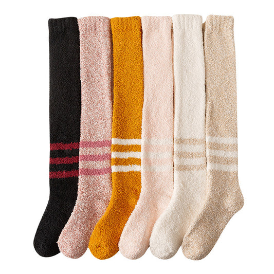 Velvety Soft Calf-Length Socks
