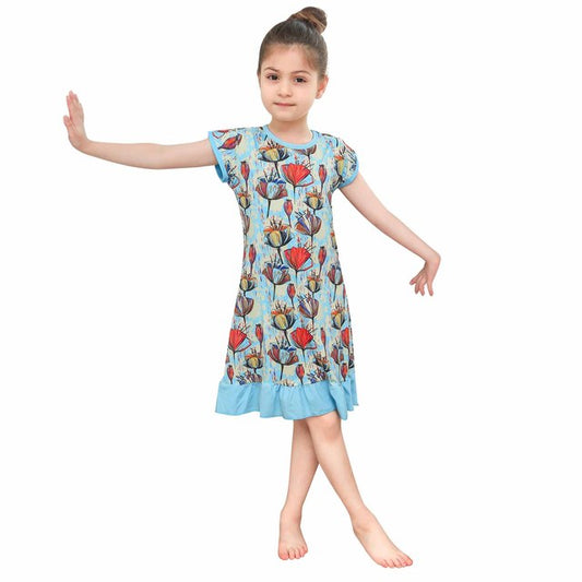 Patterned Dreamland Night Gown