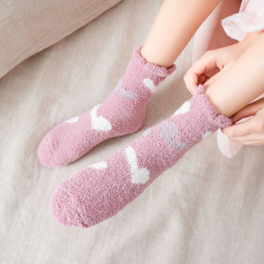 Warm & Cosy Japanese Style Sleepover Socks