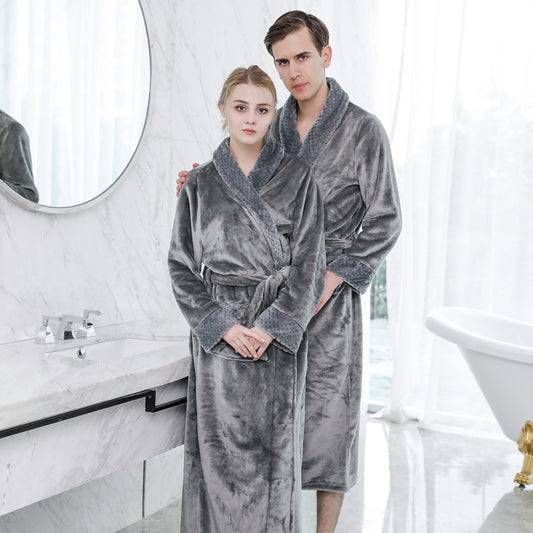 Unisex Soft-Touch Bathrobe